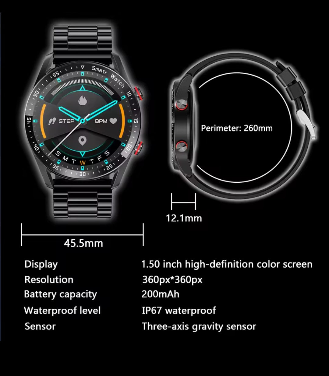 Men’s Smartwatch | Modern Design, Innovation & Style
