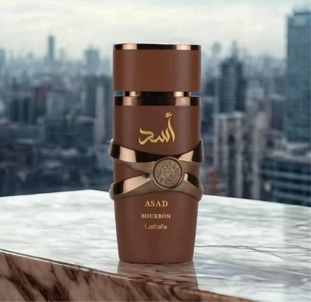 Lattafa Asad Bourbon Eau De Parfum Spray 3,4  (100ml) Unissex