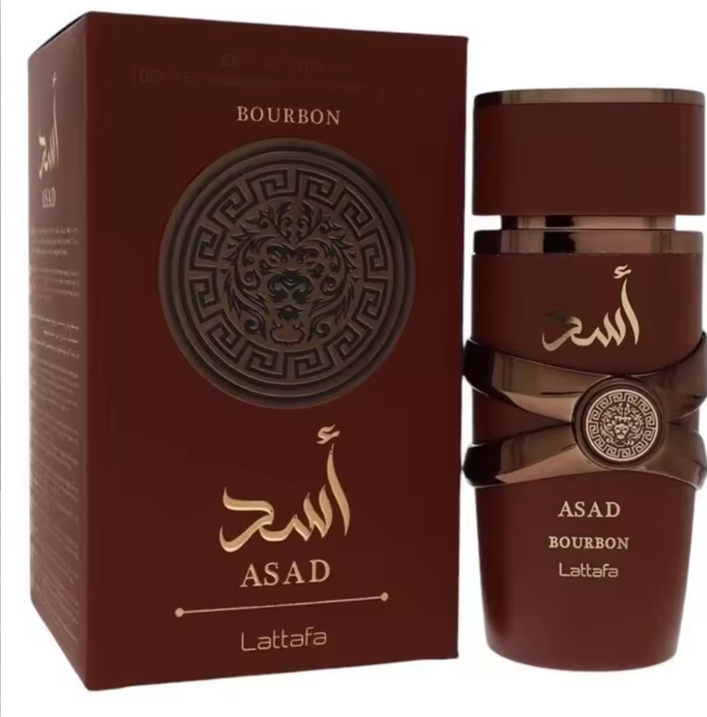 Lattafa Asad Bourbon Eau De Parfum Spray 3,4  (100ml) Unissex