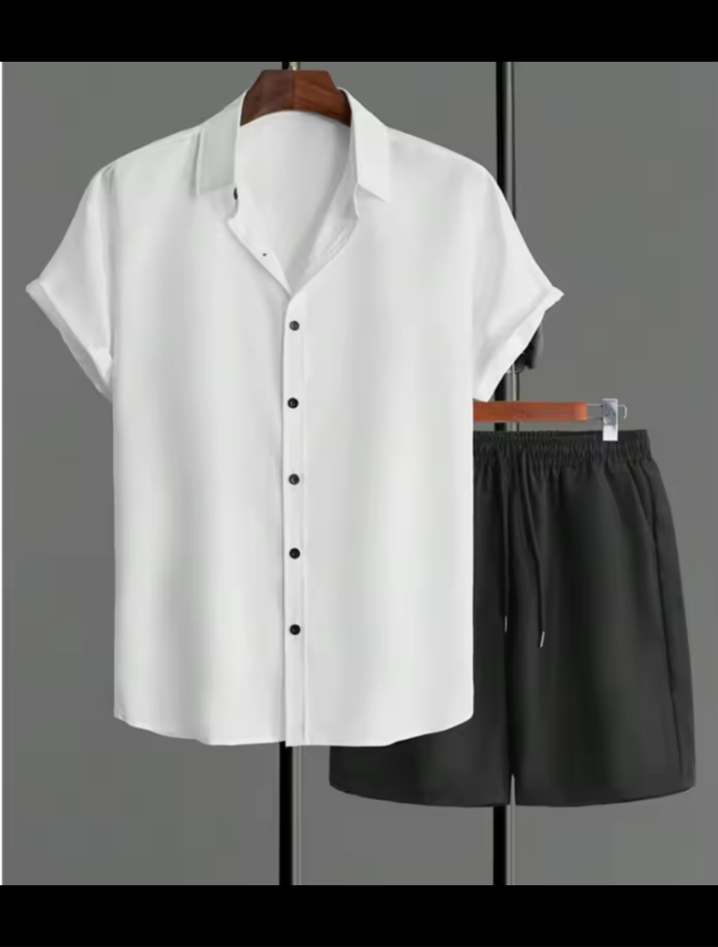 Men's Tropical Print Two-Piece Set |