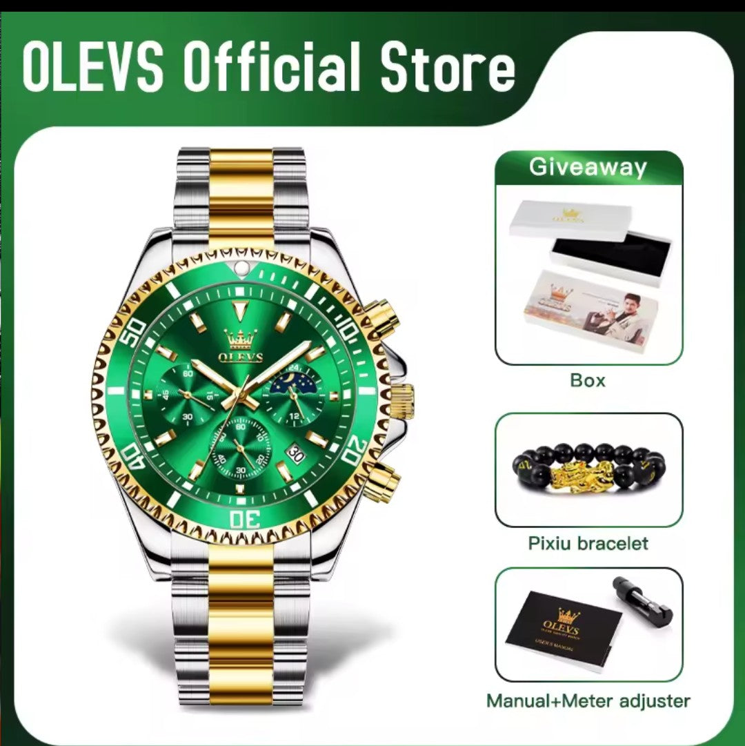 Olevs Luxury Watch for Men – Precision, Power & Timeless Elegance