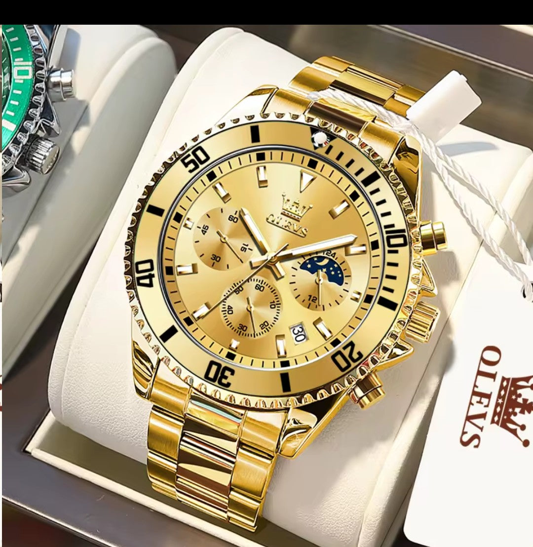 Olevs Luxury Watch for Men – Precision, Power & Timeless Elegance